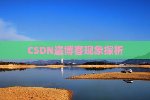CSDN盗博客现象探析 CSDN盗博客现象探析